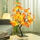 thumbnail image 4 of Luz de árbol LED de hojas de arce | Lámpara de mesa USB decorativa | Blanco cálido 24 LED | Ramas flexibles para formas de bricolaje | 50-60cm de altura | Adorno de oficina para sala de estar en casa, 4 of 8