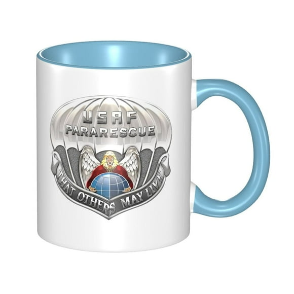 Usaf Pararescue Decal Coffee Tea Ceramic Mug Office Work Cup Gift