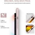 thumbnail image 4 of Liquid Silicone Case for iPhone 13 Pro, [Camera Protection] [Anti Fingerprint] [Wireless Charging] 4 Layer Phone Case Protective Cover, Built-in Microfiber Case Cover, 6.1", Pink, 4 of 14
