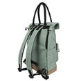 thumbnail image 3 of TOURBON Nylon Bicycle Pannier Clip On Bike Women Shoulder Tote Storage Bag Green, 3 of 3