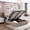 Beige Upholstered, variant on NESTIA Full Size Upholstered Platform Bed with Hydraulic Storage System, Beige