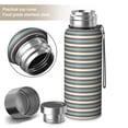 thumbnail image 2 of Modern 20oz Stainless Steel Thermal Bottle with Tea Filter and Cup Lid, Vacuum Insulated Coffee Mug with 316L Inner Liner, Leakproof Travel Thermos for Office, Commute & Outdoor, 2 of 7