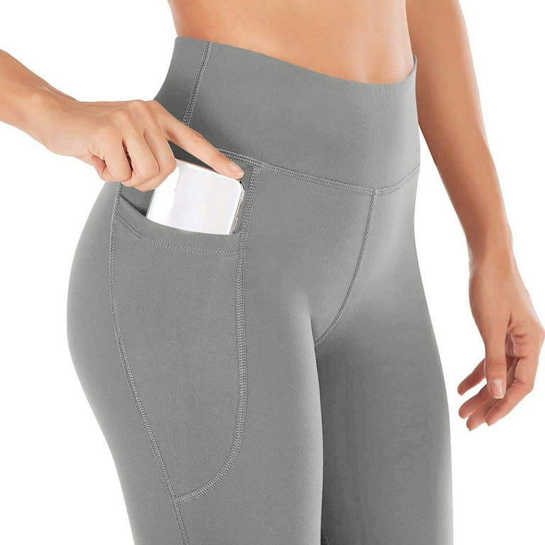 Uamvsh Yoga Pants for Women Plus Size Stretchy High Waisted Workout Pants Comfy Casual Wide Leg Dress Pants with Pockets, Women's, Size: 4XL Uamvsh Yoga Pants for Women Plus Size Stretchy High Waisted Workout Pants Comfy Casual Wide Leg Dress Pants with Pockets, Women's, Size: 4XL