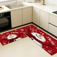 thumbnail image 5 of Floral Kitchen Rugs Sets of 3, Non Slip Kitchen Rugs and Mats Washable Farmhouse Kitchen Rugs Floral Kitchen Floor Mat Carpet Runner Rugs for Hallway Laundry Room, 5 of 12