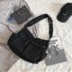 thumbnail image 3 of Tooling Messenger Shoulder Bag Men's And Women's Canvas Bag Student Street Large-capacity Bag Casual Literary Canvas Bag, 3 of 3