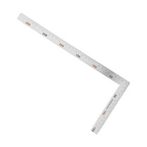 Stainless Steel 300x150mm 90 Degree Right Angle Ruler Measurement Square Tool (#01)