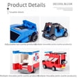 thumbnail image 2 of Bloques de construcción compatibles con juguetes Lego para niños, modelo ensamblado de partículas pequeñas para niños, 2 of 4
