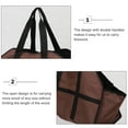 thumbnail image 4 of GARVALON Multifunctional Storage Bag 1Set Firewood Container Large Capacity Rectangular for Men Women Camping Use, 4 of 6