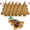 pointytree, variant on JUNWELL 6pcs Restaurant Dessert Board Tree Appetizer Platter Wooden Serving Tray Plate Dish for Snacks Cookies Cheese Display Food Dish