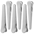 thumbnail image 1 of MIANGASTORE Stainless Steel Clips, Storage Bag Clip Metal Bag Clips Bulk Kitchen Home Seal Grip Tools, 6Pcs, 1 of 6
