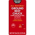 All Natural* 80 Lean/20 Fat Ground Beef Chuck, 2.25 lb Tray