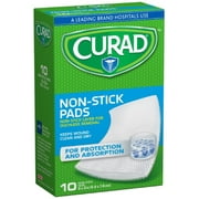 Curad Non-Stick Pads 2" X 3" 10 Each (Pack of 6)