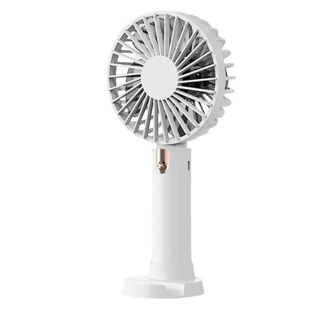 

Handheld Mini Fan Portable Usb Rechargeable Small Pocket Fan White