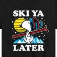 thumbnail image 3 of Peanuts - Snoopy Ski Ya Later - Toddler And Youth Short Sleeve Graphic T-Shirt, 3 of 6