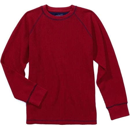 Faded Glory - Boys' Raglan Thermal Tee