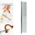 thumbnail image 2 of Langgg Portable Macrame Fringe Comb Anti-static Stainless Fringe Comb Durable Steel Knotting Art Brush, 2 of 9