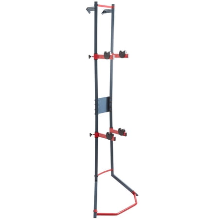 Apex 2-Bicycle Garage Wall Bike Storage Stand & Vertical Rack