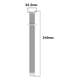 thumbnail image 5 of 2 Correas Acero + Funda Mica Para Samsung Galaxy Watch Ultra, 5 of 6