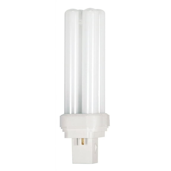 SATCO® PL TYPE COMPACT FLUORESCENT LAMP, T5, QUAD TUBE, 22 WATTS, 2700K, 84 CRI, GX32D-2 BASE