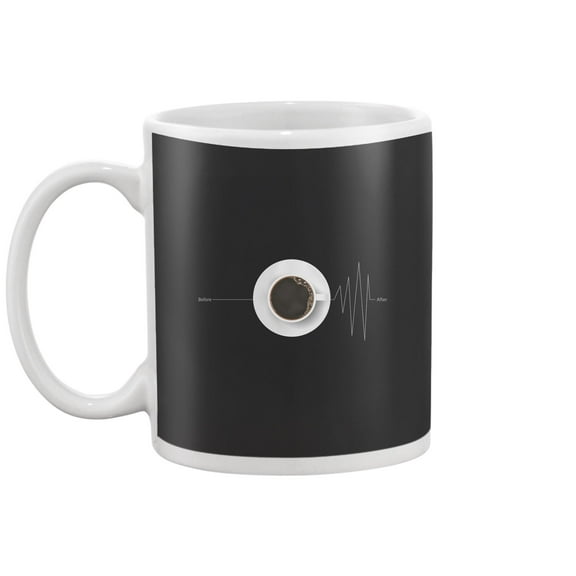 Coffee Flat Line Mug -Image by Shutterstock