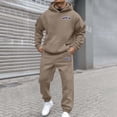thumbnail image 1 of WILLBEST Sudaderas para Hombre, Conjunto De Sudadera con Capucha Deportiva De Manga Larga con Estampado De Letras Informal A La Moda De Otoño e Invierno para Hombre y Mujer XXXGrande, 1 of 3