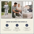 thumbnail image 7 of Comfello Diabetic Socks Ankle for Men & Women – 6 Pairs of Non-Binding Moisture-Wicking Neuropathy Socks, 7 of 7