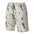 thumbnail image 4 of Fotbe German Shepherd Dog Trajes de Baño Estampados para Hombre, Shorts de Verano de Secado Rápido, Ropa de Playa, Bañadores-3X-Large, 4 of 6