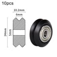thumbnail image 1 of 10Pcs For 3D Printer Wheels Pulley Mr105 625Zz Bearing For Ender 3 For Cr 10 Series, 1 of 6