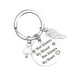 thumbnail image 1 of Qarigey Llavero Llaveros Amistad Colgante Letras de acero inoxidable Joyería Bolsa Accesorios Estudiante Graduación Cumpleaños Ropa, zapatos y accesorios Miscelánea Tipo 3 Qarigey AP009919-03, 1 of 6