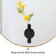 thumbnail image 3 of Florero de pared de estilo nórdico, adhesivo, de metal, decorativo para sala de estar, dormitorio, oficina o cualquier espacio interior., 3 of 8