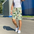 thumbnail image 6 of Sikiie Hawaiian Style Mens Pajama Shorts, Lightweight Lounge Pant with Pockets Soft Sleep Pj Shorts for MenX-Large, 6 of 6
