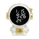 thumbnail image 2 of Reloj despertador electrónico Astronaut Cub con modo nocturno ajustable y monitoreo de temperatura interior real para mayor comodidad y despertador., 2 of 7