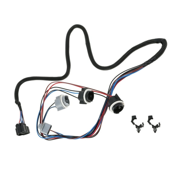 Left Tail Light Wiring Harness for Chevy Silverado 1500 2500 3500 No.16531401 Driver Side Tail Lamp Wire Socket Taillight Wiring for Chevrolet Silverado 2500HD 2003-2007