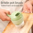 thumbnail image 5 of Slice Ease Electric Chopper, 4 in 1 Multi-Functional Portable Electric Vegetable Cutter Set, Wireless Grinder, for Home Kitchen Garlic, Peppers, Onions, Meat (Green, 2 egg beaters), 5 of 9