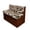 Vintage Leopard, variant on Pzuqiu Ladybug RV Dinette Cushion Covers 2-Piece Backrest and Seat Covers Stretch Easy Installation Daisy Sofa Cushion Cover Camper Accessories for Inside