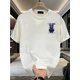 thumbnail image 1 of Men's Oversized Graphic T-Shirt Cartoon Bear with Fashion Glasses & Chains Print Round Neck Short Sleeve Casual Streetwear Top for Teens & Young Adults Youth Casual Top T-shirt Cotton Knit Fabric, 1 of 5