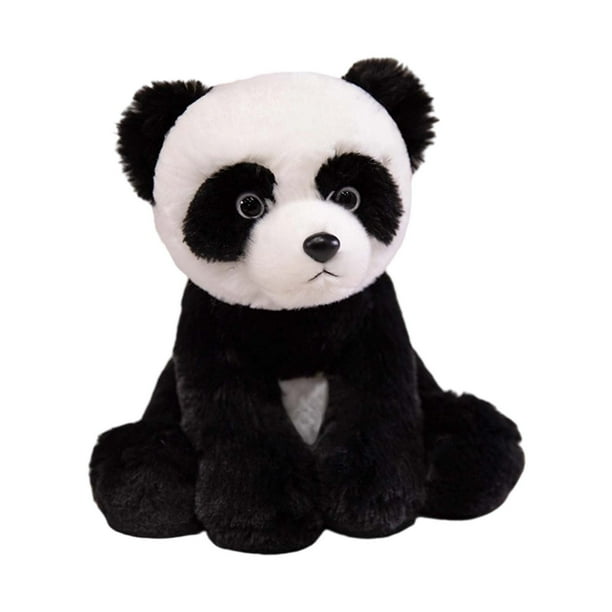 Peluche de panda suave, oso panda adorable y achuchable para niños, para fiestas de cumpleaños infantiles