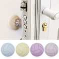 thumbnail image 2 of kurtrusly 4 Pcs Coussin Mural Anti-Collision Élimine le Bruit Poignée de Porte Pare-Chocs Forme de Volleyball, 2 of 8