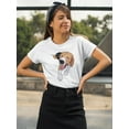 thumbnail image 2 of Cute Happy Beagle Dog T-Shirt Women -Image by Shutterstock, Female Medium, 2 of 4