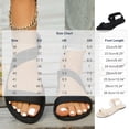 thumbnail image 3 of Elastic Ankle Strap Flat Sandals for Women Comfortable Elastic Strappy Sandals Round Toe Summer Slides for Walking Beach & Travel, 3 of 9