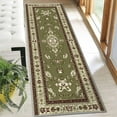 thumbnail image 5 of 2x6 FT Kitchen Runner Rugs Non Skid Washable, Faux Wool Rug Runners for Hallways Bathroom Carpet Runner, Soft Indoor Modern Floor Rug for Entryway Laundry Room, 5 of 11