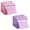 Purple & Pink, variant on 2 Sticky Notes Roll Tape with Pull Out Dispenser Boxes, 512 Sheets Full Adhesive Sticky Notes 1.7 x 2.4 Inch, Self-Stick Memo Pads Sticker Label for Noting Writing (Blue & Green)