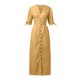 thumbnail image 4 of Vestido de terciopelo con cuello alto, manga larga y bolsillos para mujer - Corte holgado informal, poliéster, para uso diario - Tallas S-XXL, 4 of 6