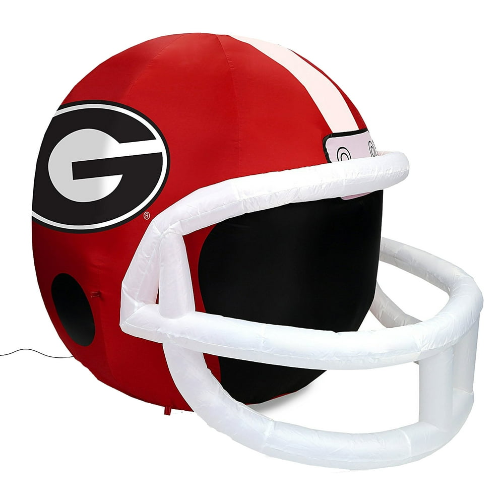 NCAA Georgia Bulldogs Team Inflatable Lawn Helmet, Red, One Size - Walmart.com - Walmart.com