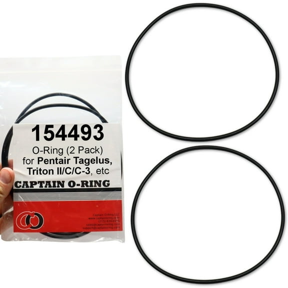 Captain O-Ring  Replacement 154493 Closure O-Rings for Pentair PacFab Tagelus Triton C-3 Sand Filters 2 Pack