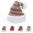 thumbnail image 4 of Packable Fisherman Bucket Hat - Lightweight Quick Knitted Thick Christmas Hat For Adults Warm Santa Hat For Holiday Festivities, 4 of 4