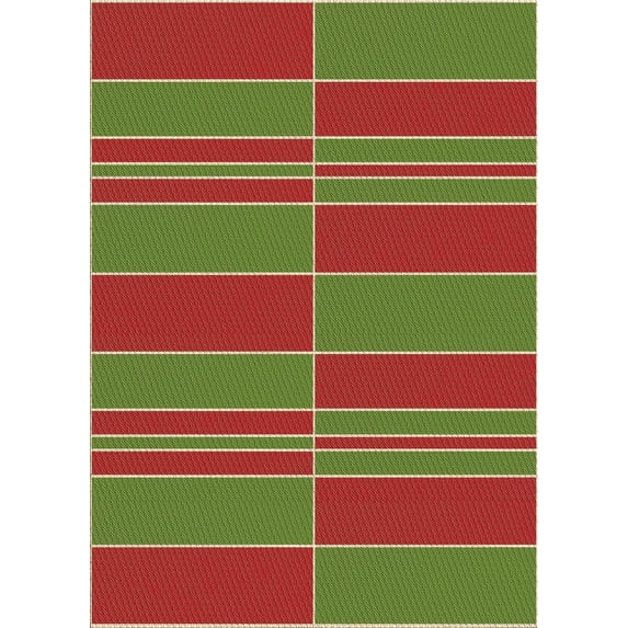Ahgly Company Machine Washable Indoor Rectangle Transitional Green Onion Green Area Rugs, 2' x 5'