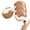 3pc, variant on Portable 3-Layer Hair Shaver with Rotating Cover, Razor for Women, Triple Blade Travel Razor with Moisture Strip, Wet & Dry Mini Shaving Razors for Legs, Underarm, Face, Compact Grooming Tool (2pc)