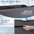 thumbnail image 6 of VICTORICH Kids Toy Box Chest with Removable Lid, 32 gal Extra Large Foldable Storage Bins for Toddlers and Nursery, Gray, 6 of 7