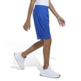 thumbnail image 4 of Boys 8-20 adidas Essential Performance Shorts in Regular & Husky Color: White Size: SMALL, 4 of 4